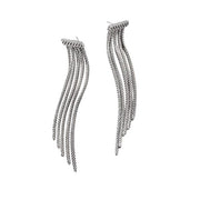 JOHN HARDY Classic Chain Silver Tassel Earrings - SALE
